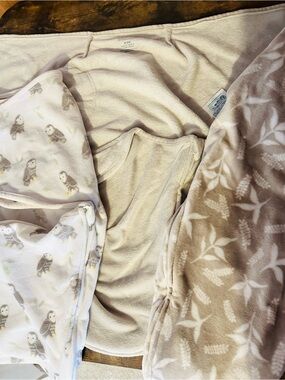 aden + anais Cream 3pk Swaddles (0-3 mo)